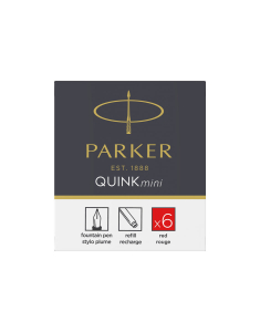 Parker set 6 cartuse mini Quink S0767230