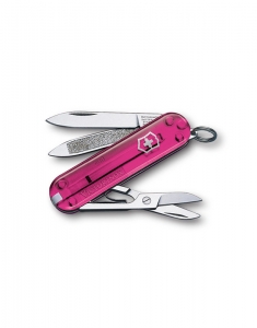 Victorinox Swiss Army Knvies Classic SD Pink Translucent 0.6203.T5