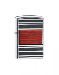 Zippo Steel and Wood Pipe Lighter 28676